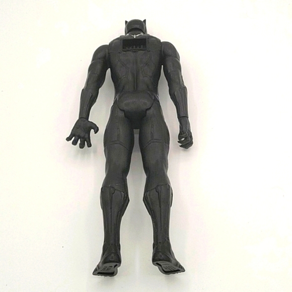 Marvel Avengers Black Panther 12” Action Figure Hasbro Black Silver - Picture 4 of 4
